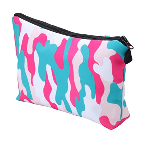 CALLARON Camouflage Kosmetiktasche mit Reißverschluss Multifunktionale Make Up Reisetasche für Damen zur Aufbewahrung von Kosmetik Toilettenartikeln und Persönlichen Gegenständen von CALLARON