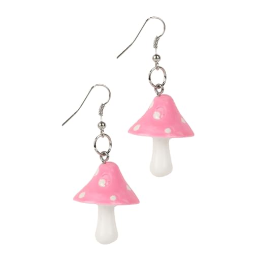 CALLARON Chic Pilz Ohrringe Damen Kreative Ear Pendants Schmuckaccessoires Leicht Tragbar Stilvoll Für Party Und Alltag von CALLARON