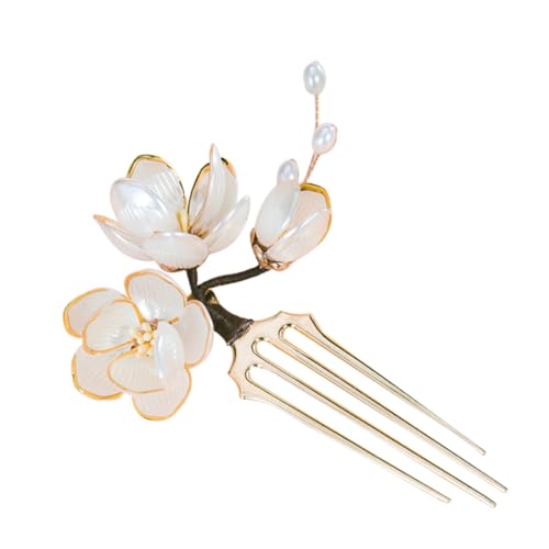 CALLARON Vintage Chinesische Haarnadel Mit Zinken Elegante Haarspange Im Traditionellen Stil Für Hochzeiten Und Feste Multifunktionale Haaraccessoires Für Damen von CALLARON