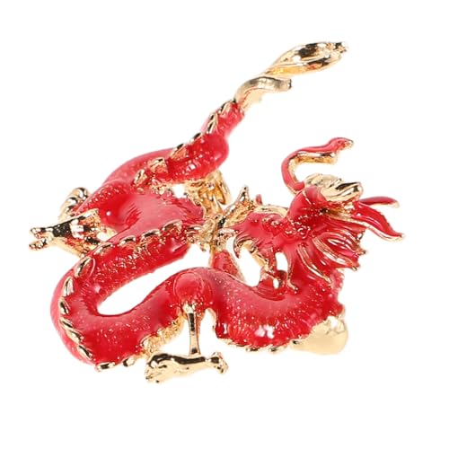 CALLARON Chinesische Drachenbrosche für Damen und Herren Vintage Metall Anstecknadel mit Feiner Kunstfertigkeit für Formelle Kleidung und Vielseitige Anlässe Langlebig und Farbbeständig CALLARON Chinesische Drachenbrosche für Damen und Herren Vintage Metall Anstecknadel mit Feiner Kunstfertigkeit für Formelle Kleidung und Vielseitige Anlässe Langlebig und Farbbeständig von CALLARON