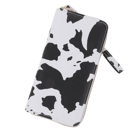 CALLARON Cow Print Damen Clutch Bag Mit Mehreren Fächern Langer Geldbeutel Für Partys Abendveranstaltungen Und Alltag Leicht Und Tragbar Für Schlüssel Lippenstift Und Kleine Utensilien von CALLARON