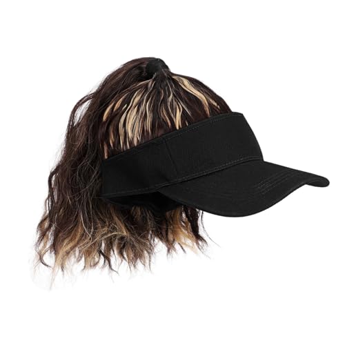 CALLARON Damen Baseballcap mit Lockigem Synthetischem Hochsteckzopf Atmungsaktiv Leicht Verstellbar Langlebig für Alltag Partys Outdoor und Cosplay CALLARON Damen Baseballcap mit Lockigem Synthetischem Hochsteckzopf Atmungsaktiv Leicht Verstellbar Langlebig für Alltag Partys Outdoor und Cosplay von CALLARON