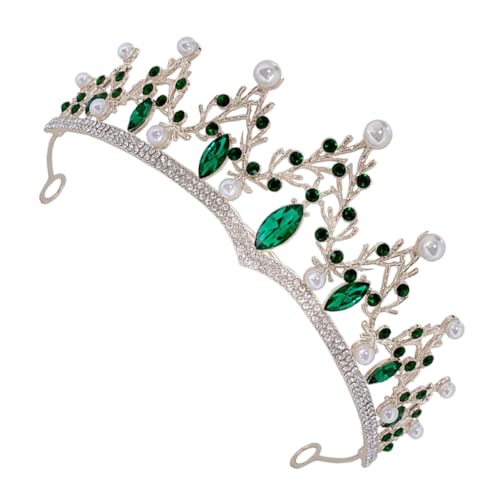 CALLARON Damen Tiara Krone mit Funkelnden Strasssteinen Luxuriöses Braut Diadem für Hochzeit Abendveranstaltungen und Festlichkeiten Verstellbares Kopfschmuck Accessoire für Prinzessinnen von CALLARON