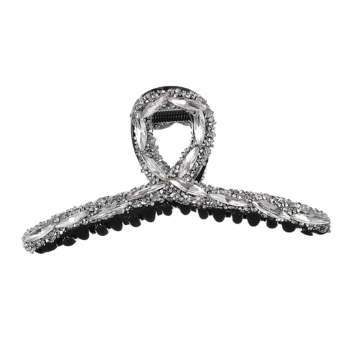 CALLARON Strass Haarklammer Clip Für Frauen Haar Styling Schmuck Mit Kristallen Haarfixierung Accessoires Für Party Hochzeit Geburtstag von CALLARON