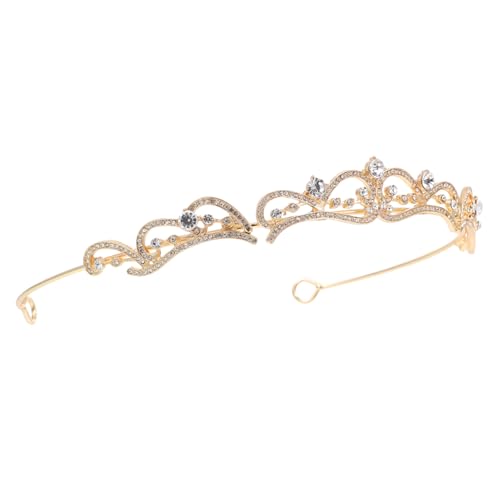 CALLARON Strass Tiara Hochzeit Stirnband Für Damen Brautjungfer Dekor Stilvolle Hochzeitskrone Für Frauen Für Hochzeit Party Und Feier von CALLARON