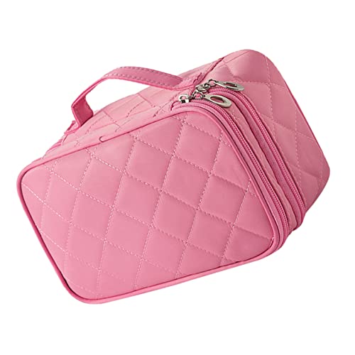 CALLARON Doppellagige Kosmetiktasche Waschbeutel Reise-kulturtasche Schminktasche Mit Reißverschluss Blickdichtes Design Für Privatsphäre Vielseitig Einsetzbar Als Bad Organizer Und von CALLARON