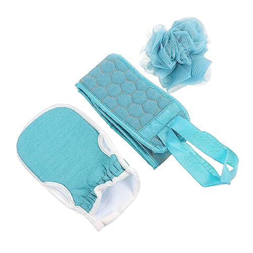 CALLARON Dusch Badehandschuhe Rückenziehtuch Bad Handtücher Massagetuch Duschtuch Rückenmassage-schlammstreifen Badetuch Peeling Reinigungsstreifen von CALLARON