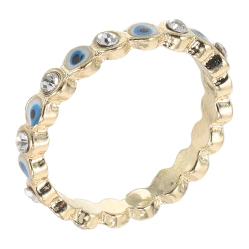 CALLARON Einstellbarer Dämonenauge Ring Weiß Punk Schmuck Damen Modeschmuck Verstellbare Fingerringe Halloween Kostümaccessoire CALLARON Einstellbarer Dämonenauge Ring Weiß Punk Schmuck Damen Modeschmuck Verstellbare Fingerringe Halloween Kostümaccessoire von CALLARON