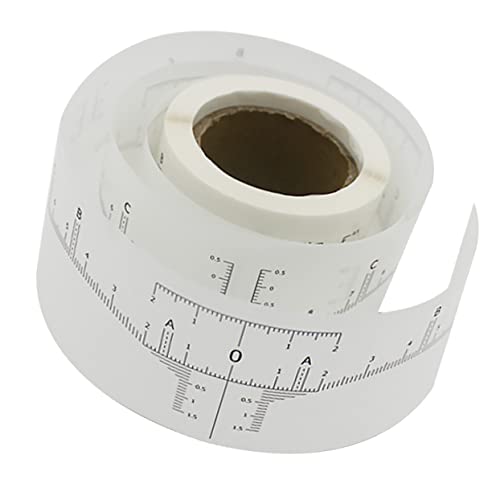 CALLARON Einweg Augenbrauen Ruler Sticker Hilfreiches Werkzeug für Symmetrische Augenbrauen Selbstklebend Hautfreundliches Material für Anfänger und Präzises Zeichnen von CALLARON