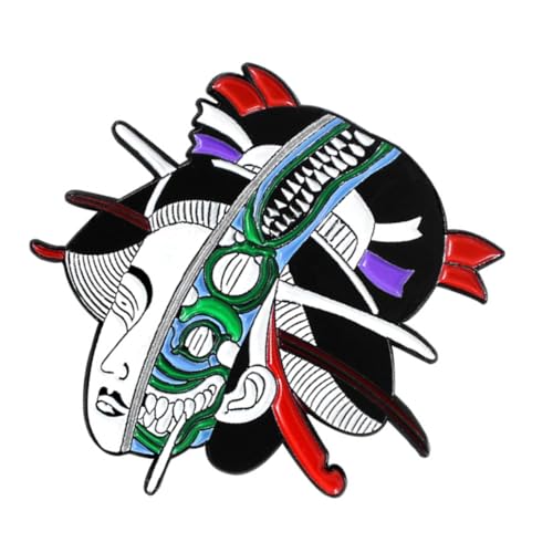 CALLARON Einzigartige Japanische Tropfen Emaille Brosche Modisches Anstecknadel Accessoire für Erwachsene Vielseitig Kombinierbar zur Dekoration von Kleidung Taschen und Jacken Kunstvoll von CALLARON