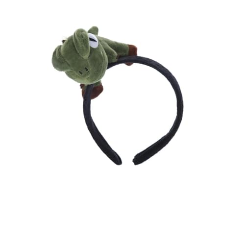 CALLARON Elastisches Haarband Dekoratives Kopfbedeckung Praktisches Haarschmuck Für Partys Einzigartiges Haarreif Grün von CALLARON