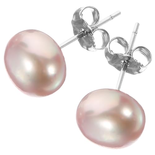 CALLARON Elegante Damen Ohrstecker mit Süßwasserperlen Hypoallergen Leicht und Hautfreundlich Modisch für Alltag Party Hochzeit und Festliche Anlässe von CALLARON