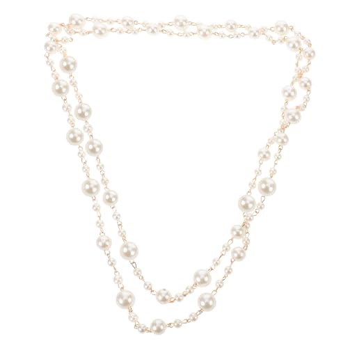 CALLARON Elegante Lange Perlenkette Damen Mehrreihige Imitationsperlen mit Variierenden Leichter Wickelbarer Schmuck für Hochzeit Party und Alltag Vielseitig Kombinierbar CALLARON Elegante Lange Perlenkette Damen Mehrreihige Imitationsperlen mit Variierenden Leichter Wickelbarer Schmuck für Hochzeit Party und Alltag Vielseitig Kombinierbar von CALLARON
