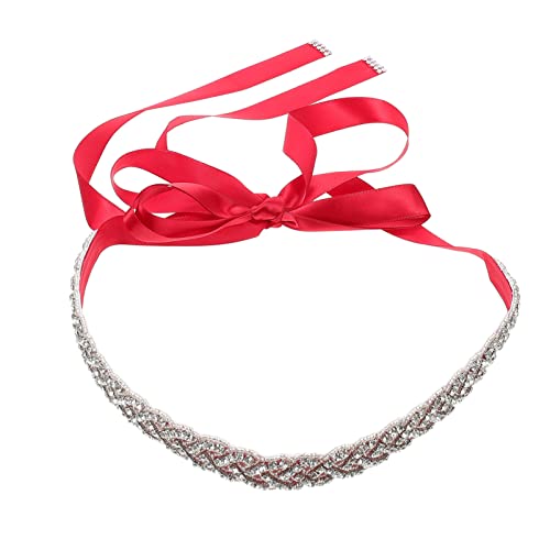 CALLARON Eleganter Strass-taillenband Hochzeitsgürtel Modischer Hüftgürtel Für Die Braut von CALLARON