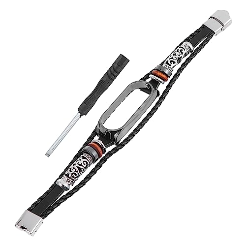 CALLARON Ersatzarmband für Perlenarmband Retro Design Metall DIY Stil Komfortables Einfach zu Installierendes Sport Smartwatch Armband für Damen und Herren von CALLARON