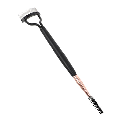 CALLARON Augenbrauenpinsel Und Wimpernkamm Aus Edelstahl Zum Auftragen Von Make-up Zum Entfernen Von Mascara Pflege Von Augenbrauen Und Wimpern von CALLARON