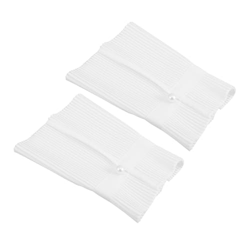 CALLARON Falsche Manschetten Für Damen Mit Rüschenkanten Abnehmbares Kleidungszubehör Für Mäntel Blusen Und Pullover von CALLARON