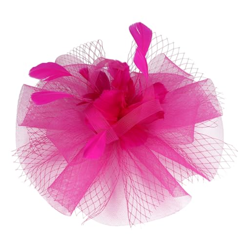 CALLARON Fascinator Haarschmuck mit Netzdesign für Hochzeiten Teepartys Cocktails Vielseitiges Haaraccessoire Leicht und Atmungsaktiv für Geeignet von CALLARON