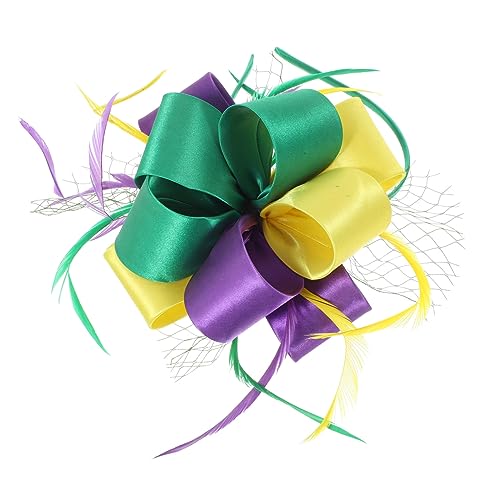 CALLARON Damen Fascinator Mit Federn Und Netz Eleganter Haarreif Für Tea Party Hochzeit Fotografie Und Besondere Anlässe Stilvolles Accessoire Für von CALLARON