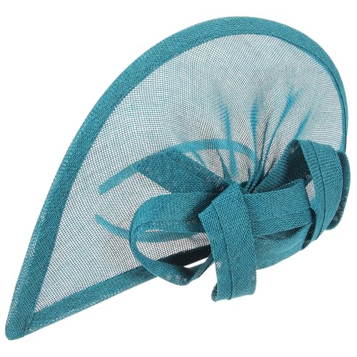 CALLARON Faszinierende Retro-haarspange Eleganter Kopf-schmuck Im Top-hat-stil Für Tea-partys Cocktail-events Und Hochzeiten Leicht Und Vielseitig Einsetzbar Seenblau von CALLARON