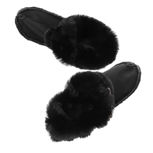 CALLARON Flauschige Schuh Einlegesohlen aus Dickem Plüsch mit Abnehmbarem Perlen Clip Warme Hausschuh Einlagen für Damen und Herren Weiche Isolierende Slipper Liner für Kalte Tage von CALLARON