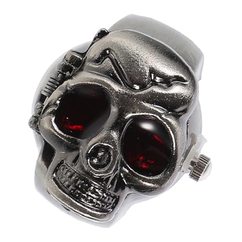 CALLARON Flippende Ring Uhr für Damen Retro Schmuckstück mit Kreativem Design für Langlebig und als Modisches Accessoire von CALLARON