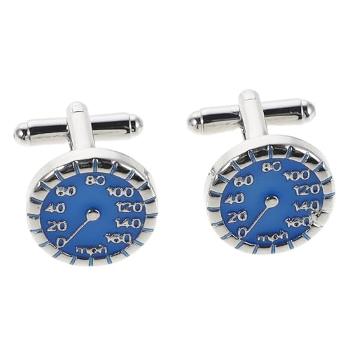 CALLARON Manschettenknöpfe Mit Tachometermotiv Für Herren Aus Metall Anlauf Und Kratzfest Für Business Hochzeit Party Formelle Anlässe von CALLARON