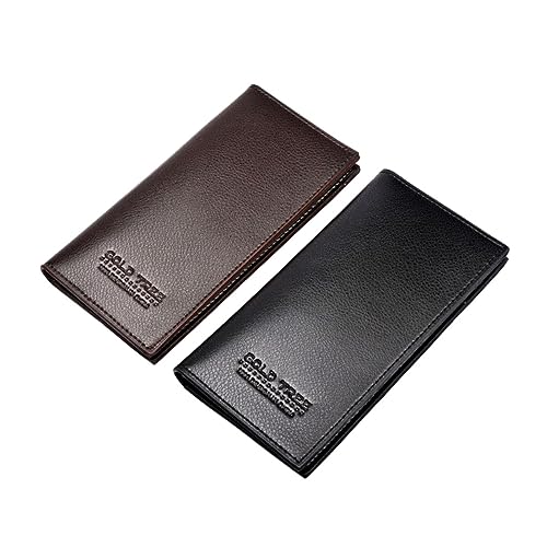 CALLARON Credit Card Wallet kreditkarten Portemonnaie Men's Wallets Checkbook Brieftasche Men Wallet männer portmonee Man Wallet Geschenke für väter lang Geldbörse Handtasche Mann von CALLARON