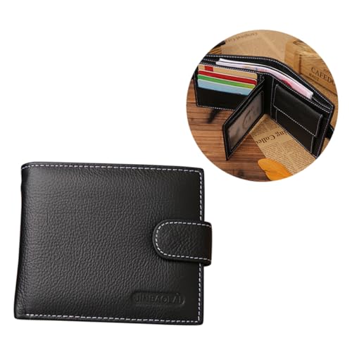 CALLARON Herrenbrieftaschen Brieftasche Herren-geldbörse Geldbörsen Geldbörse Für Männer Geldklammern Herren Geldbörse Dreifach Faltbares Portemonnaie Leder Geldbörse Fälle Mann von CALLARON