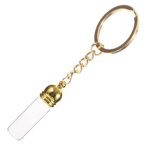 CALLARON Glasflaschen Schlüsselanhänger Parfümflasche Schlüsselanhänger Glasgefäße Deckel Vorratsglas CALLARON Glasflaschen Schlüsselanhänger Parfümflasche Schlüsselanhänger Glasgefäße Deckel Vorratsglas von CALLARON