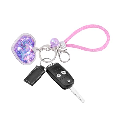 CALLARON Modische Glänzende Schlüsselanhänger 2 Stück Pailletten Schlüsselanhänger Taschenanhänger Schlüsselanhänger von CALLARON
