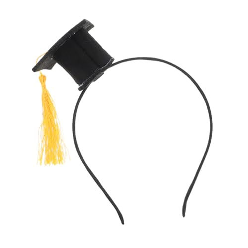 CALLARON Graduation Hut Mit Quaste Stilvolles Stirnband Aus Vlies Für Abschlussfeiern Prom Und Cosplay Wiederverwendbares Accessoire Für Feierliche Anlässe von CALLARON