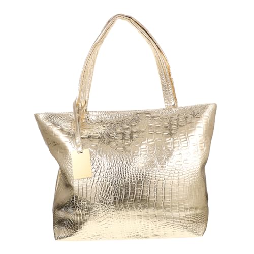 CALLARON Große Pu-tragetasche Für Damen Mit Muster Große Fassungsvermögen Umhängetasche Reisetasche Für Arbeit Und Einkaufen Handgehalten Oder Schultertragen von CALLARON