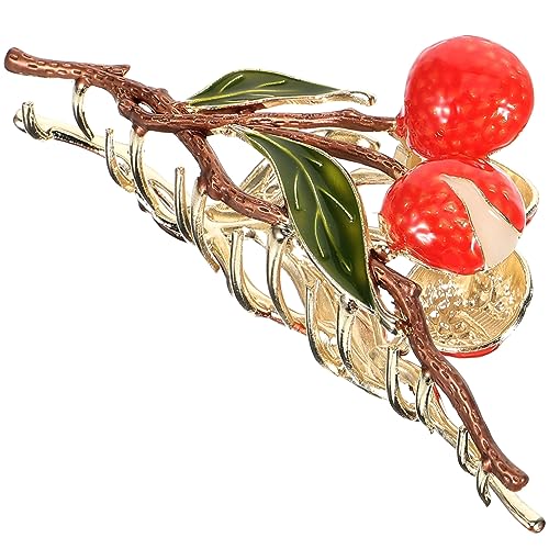 CALLARON Große Litchi Haarspange Für Frauen Robuste Haarklammer Für Dickes Und Dünnes Haar Stylisches Haaraccessoire Für Partys Hochzeiten Und Alltagsgebrauch von CALLARON