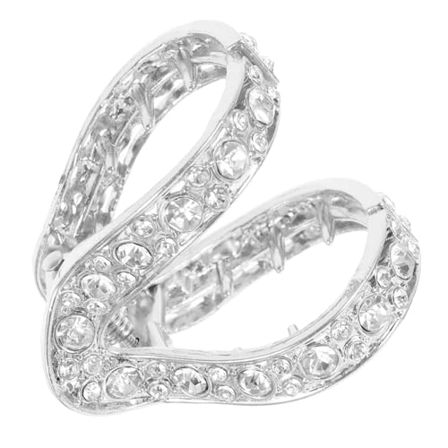 CALLARON Haarklammern Metall Für Frauen Als Pferdeschwanzhalter Haarklauenclips Leicht Tragbar Haarspange Für Moderne Frisuren von CALLARON