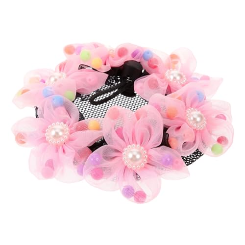 CALLARON Dutt-haarnetz Für Ballett-mädchen Elastische Haar-abdeckung Haar-accessoire Für Frauen Haarnetz Für Dutt Schöne Haar-dutt-halter Für Auftritte Und Cosplay von CALLARON