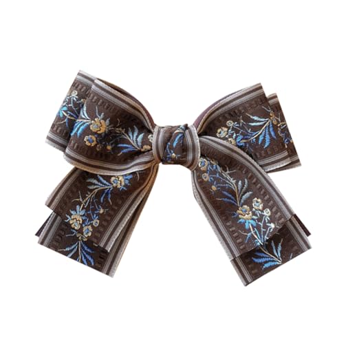 CALLARON Haarspange Bowknot-kopfbedeckung Haarnadeln Für Mädchen Party Und Alltag Langlebig Und Passend Zu Jedem Outfit Braun von CALLARON