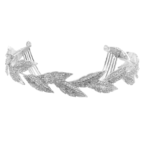 CALLARON Haarspange Für Braut Kopfbedeckung Haarkamm Filigrane Form Hochzeit Party Accessoire Leicht Tragen Vollfarbig Materialien Geeignet Für Damen von CALLARON