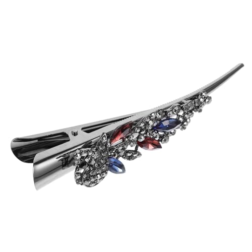 CALLARON Haarspange Aus Metall Mit Kristallen Clip Für Damen Funkelndes Haar-accessoire Für Partys Und Mode von CALLARON