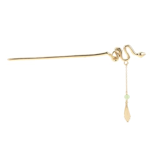 CALLARON Haarnadel Aus Metall in Schlangenform Für Frauen Haarstäbe Für Han-kleidung Haarschmuck Für Lange Haare Geeignet Für Alltag Partys Und Hochsteckfrisuren von CALLARON