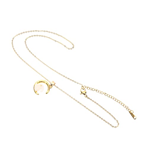 CALLARON Halskette mit Rabbithänger Kette für Frauen Mond und Kaninchenanhänger Perfektes Schmuckstück für Ostern Geburtstage und Besondere Anlässe Vielseitig und Klassisch von CALLARON