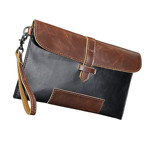 CALLARON Handtasche Vintage umhengehandtasche männer männerportmonaie männer Portemonnaie männergeldbörsen Taschen multifunktionale Handtasche Männer Handtasche Geldbörse für Männer Herren von CALLARON