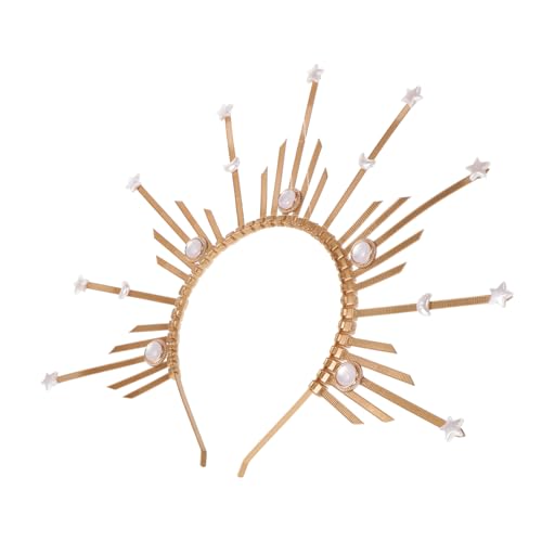 CALLARON Heiligenschein-kopfbedeckung Für Frauen Haarband Stirnband Für Cosplay Party-kopfschmuck Leicht Und Angenehm Zu Tragen von CALLARON