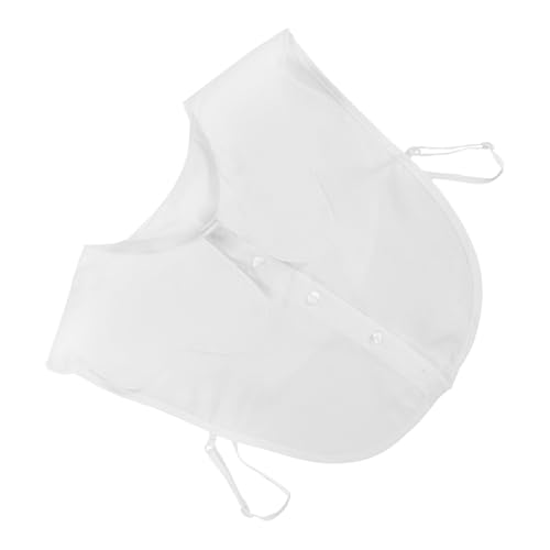 CALLARON Abnehmbarer Chiffon-fake-kragen Rundhals Damenbluse Vielseitiges Damentop Für Sonne von CALLARON