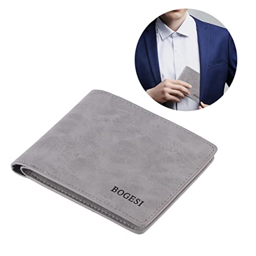 CALLARON Herren-Geldbörsen Geldbörsen Handtasche männer Geldbörse für Männer Kreditinhaber Geldbörse aus Leder Münzfach Herren Geldbörse kurz Kartenhalter Kanton Mann Gentlemen's Cardholder von CALLARON