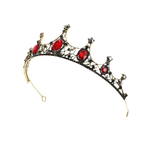 CALLARON Hochzeit Krone Haarreif für Bräute und Brautjungfern Glänzende Strasssteine Tiara Haaraccessoires für Feiern Fotografie Partys und Zeremonien von CALLARON