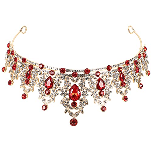 CALLARON Hochzeits Rhinestone Tiara für Frauen Strasskrone für Partys Geburtstagsfeiern und Besondere Anlässe Langlebig und Anpassbar für Braut und Mädchen von CALLARON