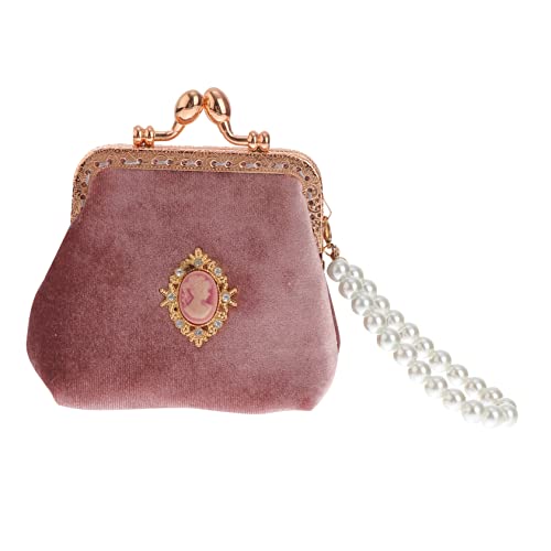 CALLARON Geldbörsen Aus Metall Für Damen Mini-münzbeutel Mini-änderungstasche Damen Geldbörsen Elegante Geldbörsen Für Geldbörse Mit Schnalle Fertiges Produkt Goldene Tasche von CALLARON