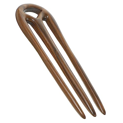 CALLARON Hölzerne Haargabel Aus Edlem Holz Retro Haarnadel Für Damen Elegant Und Langlebig Für Verschiedene Frisuren Und Anlässe Perfekter Haarschmuck Für Stilvolle Looks von CALLARON