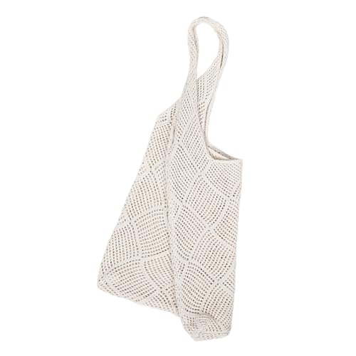 CALLARON Handtasche Für Damen Große Gewebte Tragetasche Strandtasche Hohle Handtasche von CALLARON